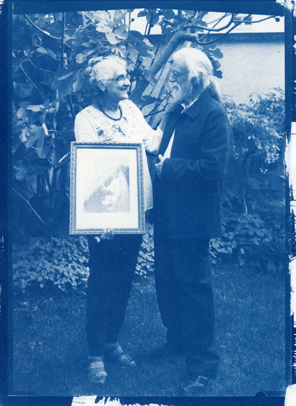  - Noces d'or cyanotype