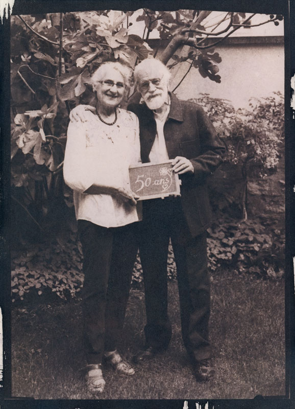  - Noces d'or cyanotype viré