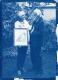 Noces d'or cyanotype