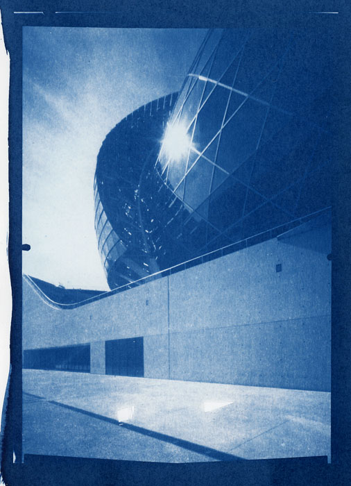  - Seine Musicale 01 cyanotype